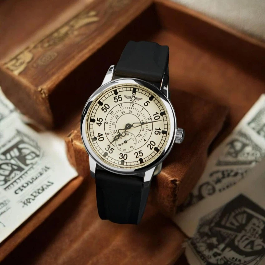 OEM Luxury Movement Leather Strap Men's Watch