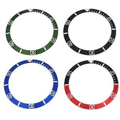 Barvita ura Bezel prstan